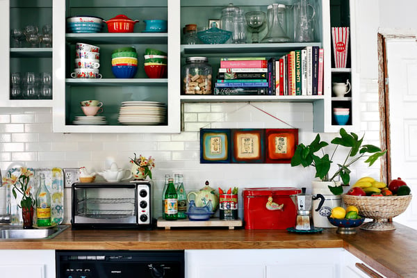 5 Simple Ways to Make Your Small Kitchen Feel Bigger - Reduce Clutter in Your Kitchen