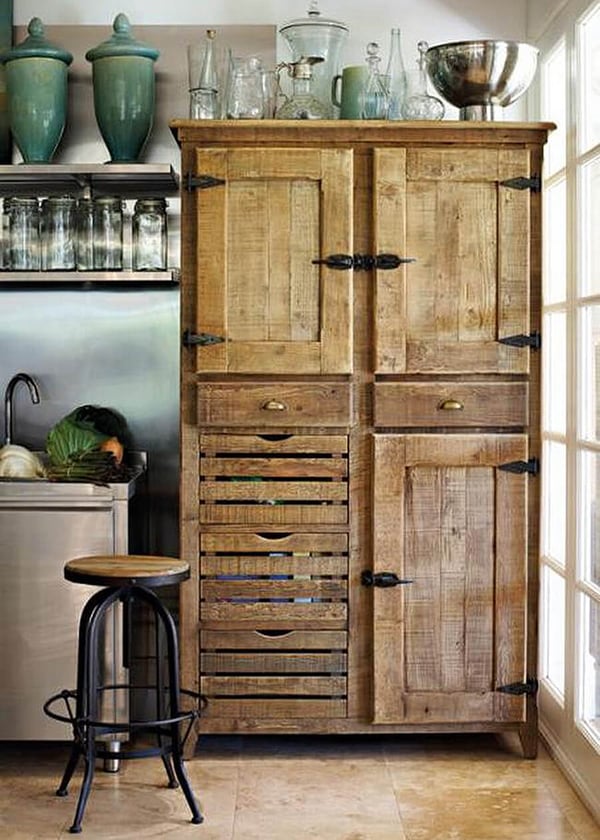 rustic cabinets