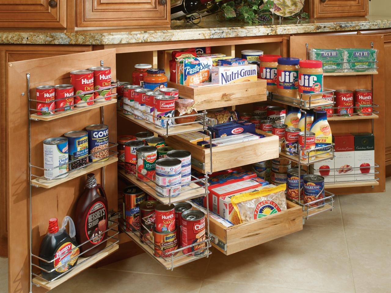 How To Organize Your Pantry Cabinet, Food Pantry Cabinets For Kitchen