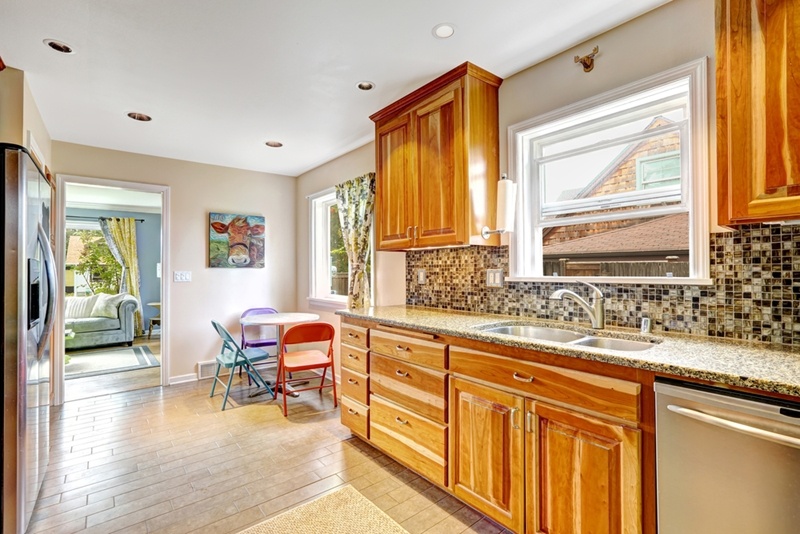 Your plain old kitchen cabinets may be due for a modern update. 